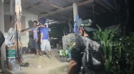 Massive cobra caught in terrified family's washing machine