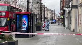 Oxford street stabbing London