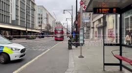 Oxford street stabbing London