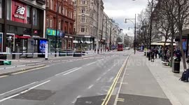 Police close large part of London's Oxford Street after stabbing