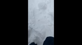 Snow Storm Covers San Bernardino Mountains