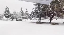Spain: Storm Juliette Batters Balearic Islands, Bringing Snow And Freezing Temperatures 5