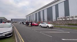 Amazon workers at UK warehouse go on strike for the second time