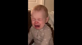 Father mimics baby's cry and results are hilarious