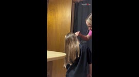 *Eating Earwax Prank* cute girl is gives the best reaction to mom eating earwax