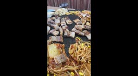 Korean pork belly meat.