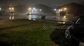 US: Severe Storms Move Through North Texas With Heavy Rains And Powerful Winds