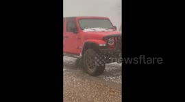 US: Tornado-Warned Storm Sweeps Through North Texas Bringing Golf Ball-Sized Hail