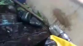 Houses submerged as monsoon rains cause heavy floods in Malaysia