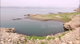 Yangtze River Drought In Yichang, China