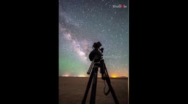 Astrophotographer REVEALS what the night sky would look like if our eyes were as powerful as a camera