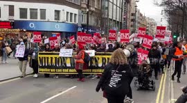 Million Women Rise march against male violence