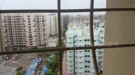 Beautiful Mumbai city view in balcony .  Largest  city in the world