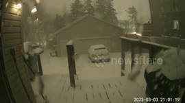 Thundersnow Impacts Ontario