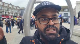 Protesters in Kent explain why they attended a march against undocumented migrants