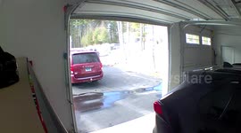 Karen setting off camera Alarm