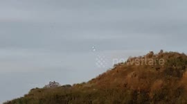 Martians over Wiltshire? UFOs filmed above 'alien hotspot' in south-west England