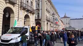 Italy: Fridays For Future Protests Return To Streets 2
