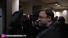 Nick Fuentes and groypers rally outside of CPAC