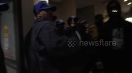 Nick Fuentes Rally held across from CPAC Shabbat Event in Marriott Hotel - DC