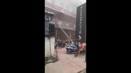 Fire At Market Complex In Sambalpur  Short circuit burned everything of a market complex in Sambalpur