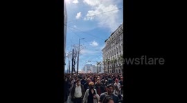 Greece: Thousands Gather In Athens For Fifth Day Of Protests Over Deadly Train Crash