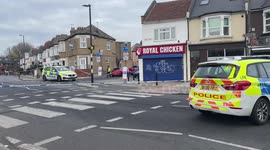 Police presence after man in 25s stabbed to death in London's Tottenham