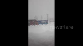 US: Another Winter Storm Dumps Heavy Snow On Northern California