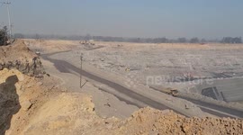Coal mining in Odisha  loading on truck and transport to  Open Cast Mining  Area