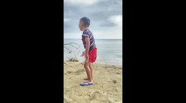 Kids being kids,naughty kid just ended up crying after playing with brother