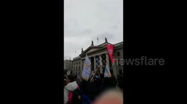Fridays for Future march in Dublin, Ireland