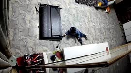 TV falls onto boy in China after he pulls on device's tempered glass