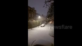 UK: Arctic Air Sweeps Across Country Bringing Snow And Ice
