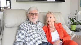 Lovebirds tie the knot in their 80s after they met on Plenty More Fish dating website