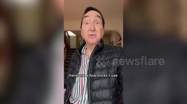 Man, 89, says he looks 20 years younger thanks to daily stretching exercises and yoga