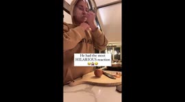 American woman pranks UK boyfriend with funny onion chopping technique