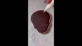 *Amazing Sugar Cookie Ideas* Skeleton cookie puzzle, a fun and creative treat