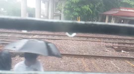 Sambalpur Route Journey in Monsoon By Train . Monsoon Train Journey