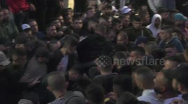 Mourners carry bodies of 6 Palestinians killed during Israeli raid in Jenin