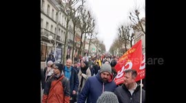 France: 6th Mass Protest Against Pension Reform Held Across Country 6