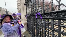 Waspi protest after government take their pension