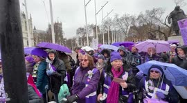 Waspi protest after government take their pension