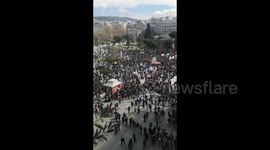 Another round of protests in Greece as anger of Tempi train crash continues