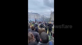 France: Clashes Erupt On 6th Day Of Nationwide Protests Against Pension Reform Plan 2