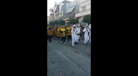 Carnival in Athens, Greece, 2023. Bees and beekeepers 1