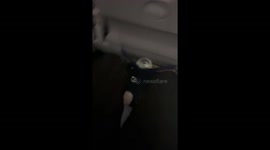 Aftermath of extreme turbulence from Lufthansa flight austin to Frankfurt