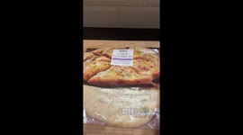Garlic Bread Meatball Pizza