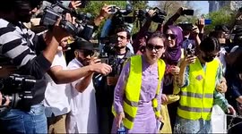 Demonstration on International Womens Day in Pakistan