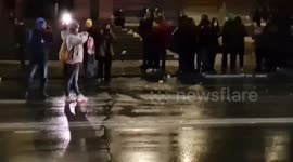 Arrests continue during protests in Tbilisi, Georgia