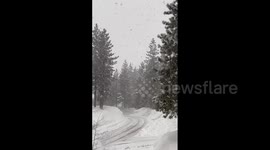 US: Atmospheric River Brings Threats Of Flooding And More Snow In Lake Tahoe Region